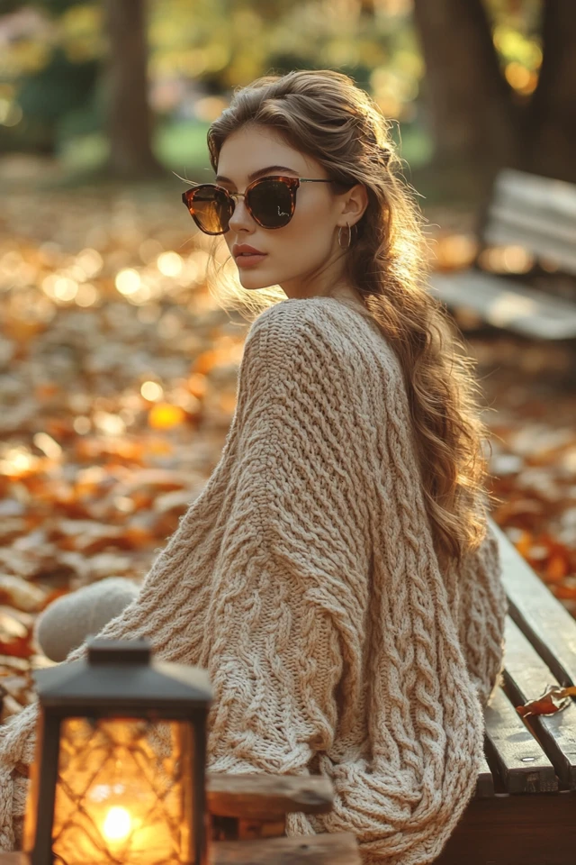 Relaxed Batwing Sweaters for Cozy Fashion - photo 4