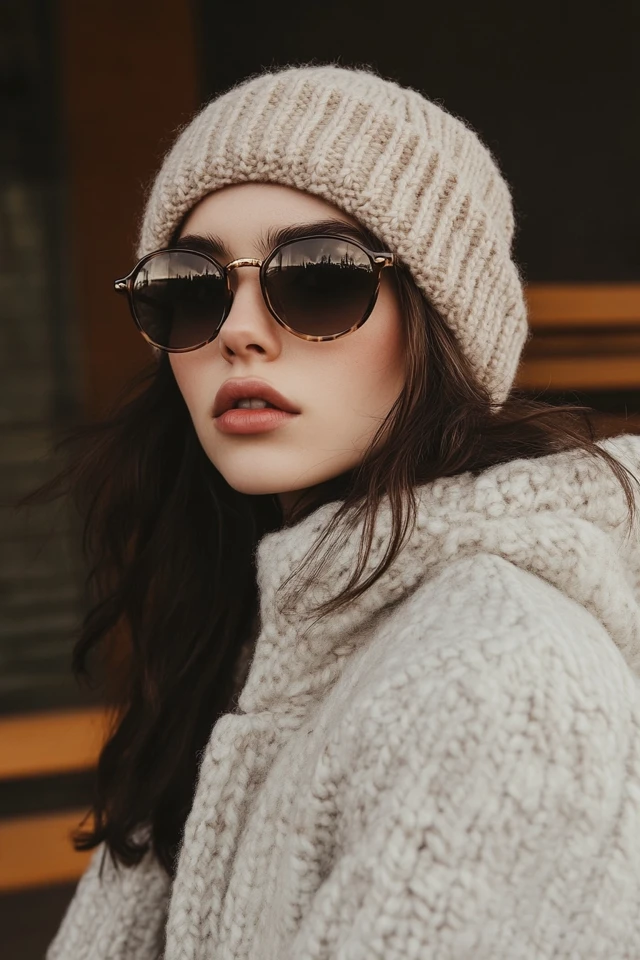 Neutral Knit Beanies for Cozy Winter Looks: Timeless, Versatile, and Effortlessly Stylish - photo 4