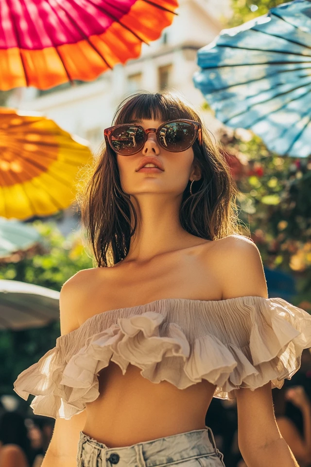 Peasant Tops with Soft Ruffles for Summer Vibes - photo 4
