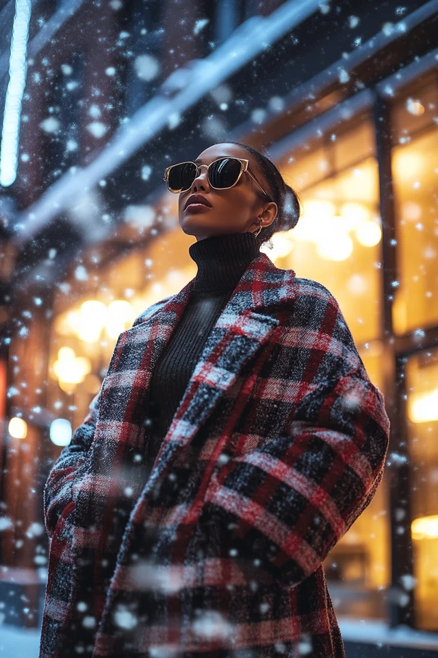 Oversized Plaid Coats for Winter Classics - photo 4