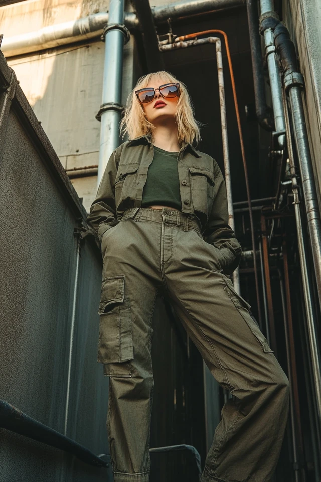 Relaxed Cargo Pants for Utility Chic - photo 3