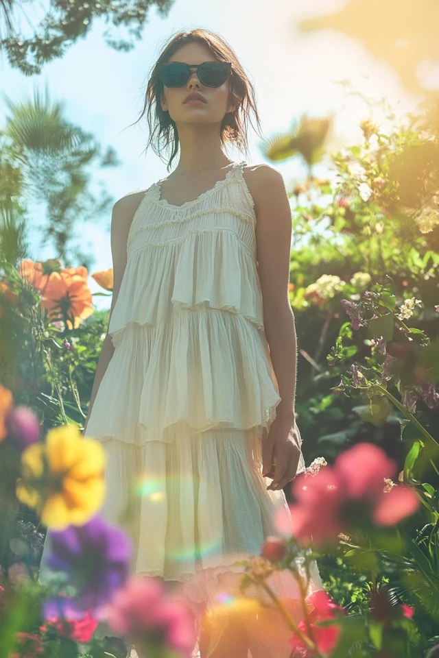 Tiered Tunic Dresses for Light Layers: Effortless Style Meets Everyday Comfort - photo 4