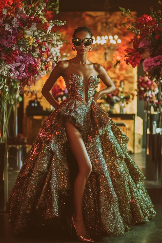 Bold Wedding Reception Gowns with Sculpted Designs: Make a Statement on Your Big Day - photo 4