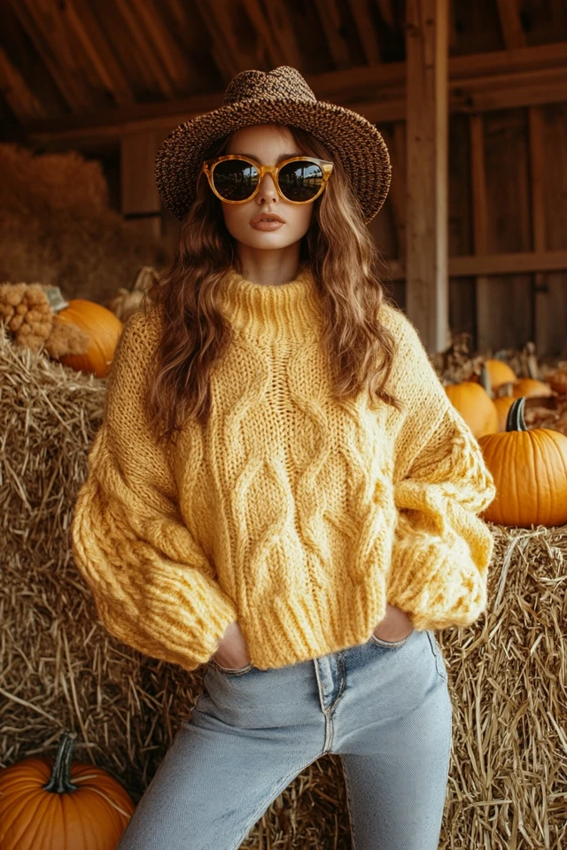 Chic Fall Harvest Festival Styles with Cozy Knits: Effortlessly Warm and Stylish for Autumn - photo 4