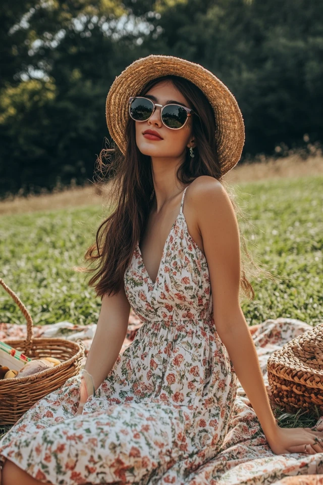 Relaxed Picnic Date Outfits with Casual Sundresses: Effortlessly Charming and Comfortable - photo 4