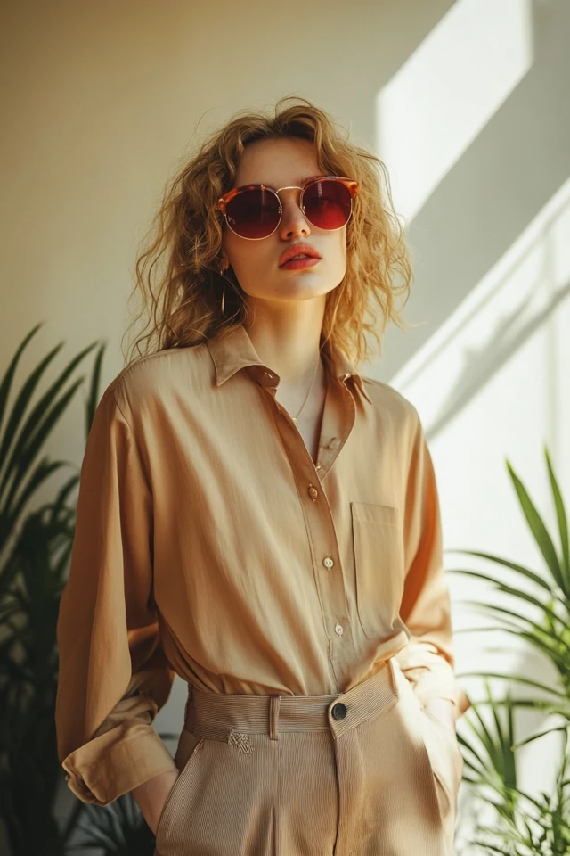 Relaxed Button-Up Shirts for Casual Elegance: Effortlessly Chic and Timelessly Versatile - photo 4