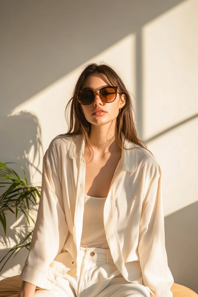Oversized Button-Down Shirts for Layering Ease - photo 4