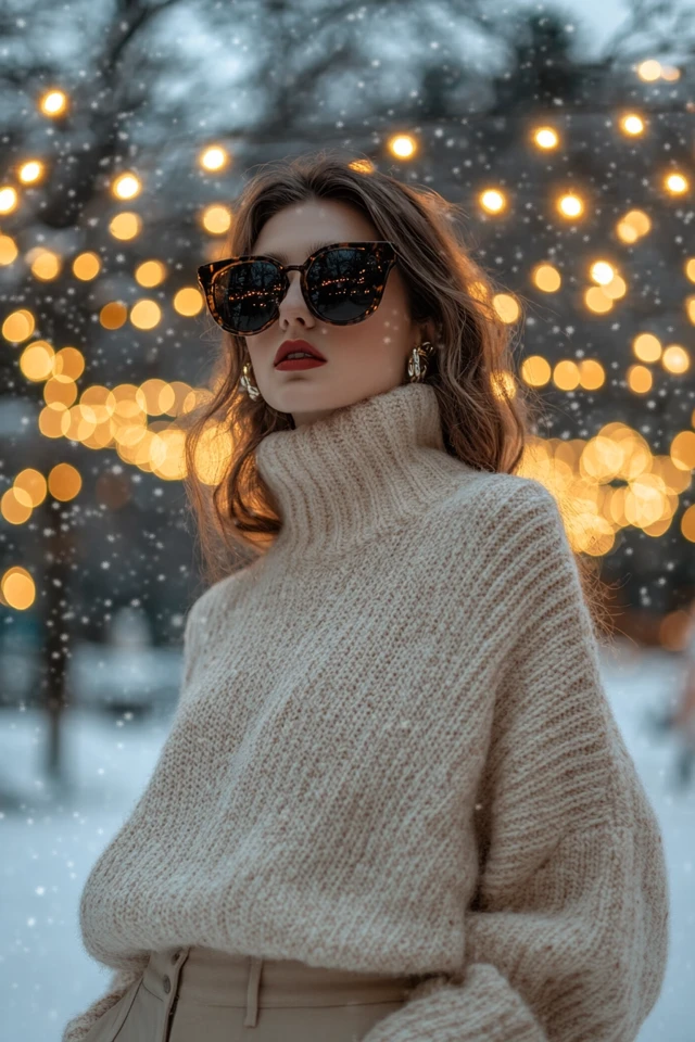 Easy Turtleneck Sweaters for Winter Styling - photo 4