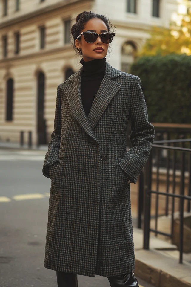 Structured A-Line Coats for Timeless Elegance - photo 4