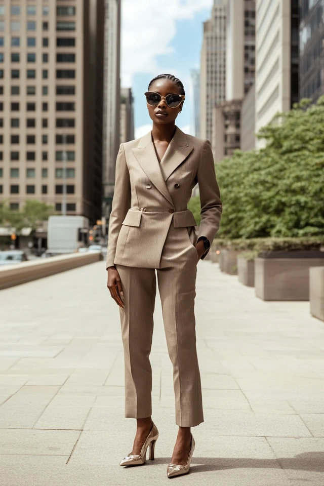 High-Rise Tailored Trousers for Sleek Outfits - photo 4