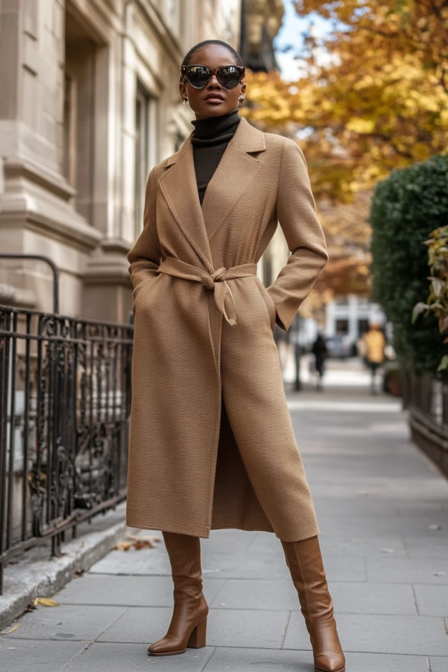 Stylish Wrap Coats for Transitional Weather - photo 4