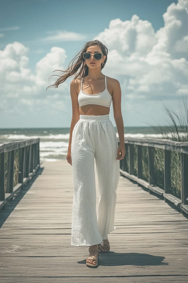 Flowy Palazzo Pants for Comfortable Chic - photo 4