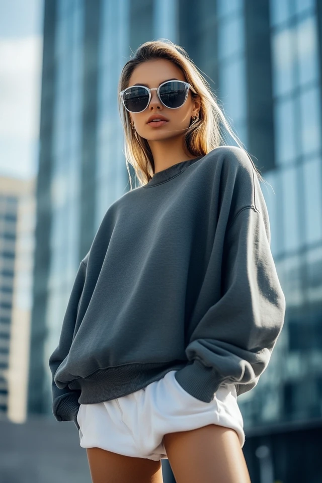 Oversized Sweatshirts for Lounge or Street Style - photo 4