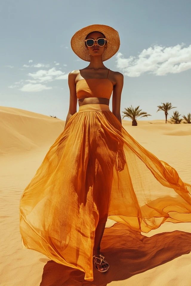 Sheer Maxi Skirts for Hot and Dry Days - photo 4