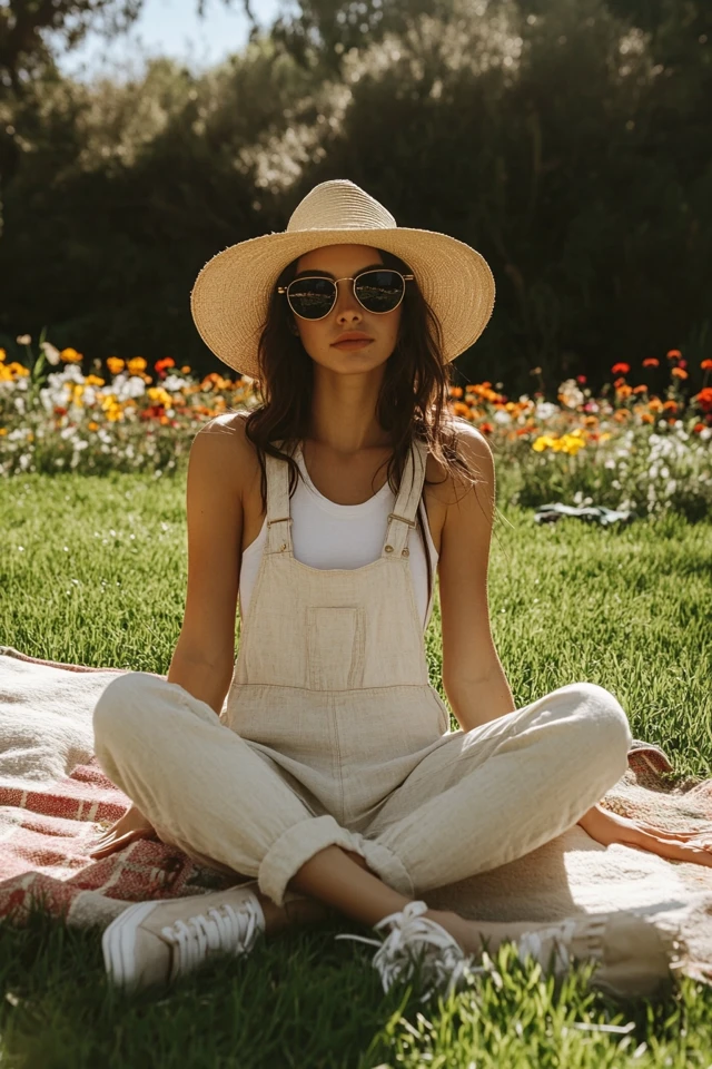 Relaxed Overalls for Casual Outdoor Weather - photo 4