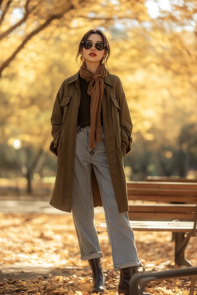Relaxed Cargo Jackets for Mild Fall Winds - photo 4