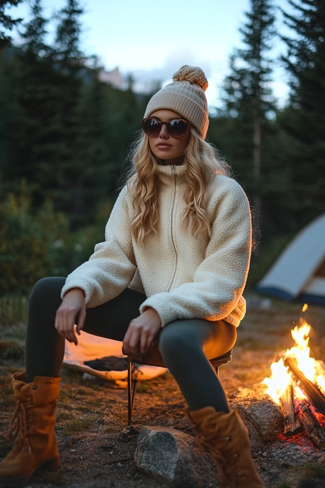 Fleece Pullovers for Cold Camping Nights - photo 4