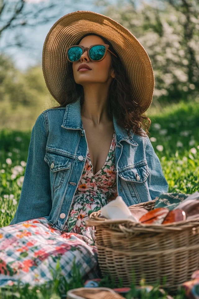 Relaxed Denim Jackets for Springtime Picnics - photo 4