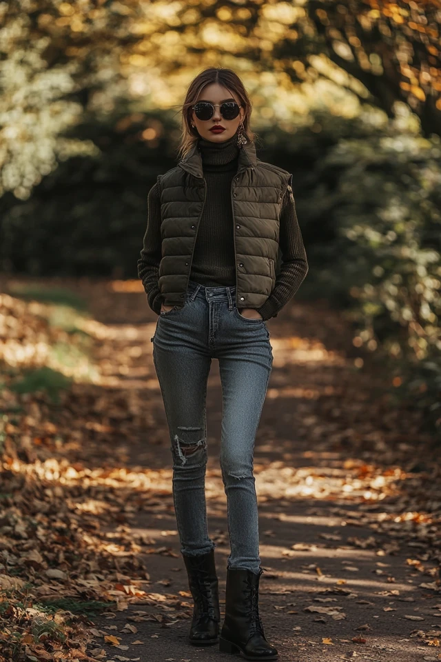 Layered Gilets for Breezy Fall Weather - photo 4
