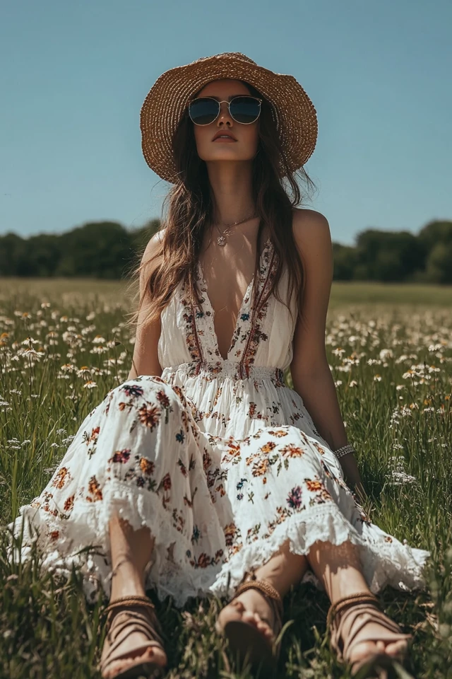 Lightweight Bohemian Dresses for Warm, Sunny Days - photo 4
