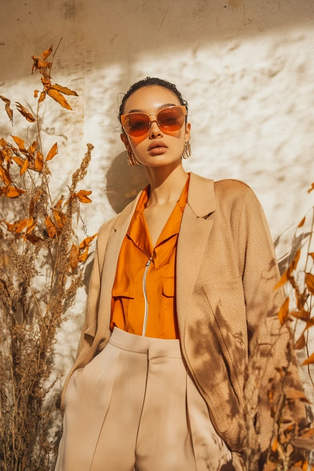 Warm Sand and Burnt Orange in Transitional Jackets - photo 4