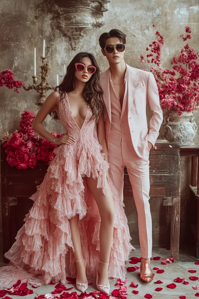 Matching Couples Outfits for Valentine’s Celebrations - photo 4
