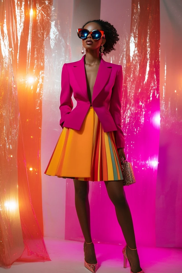 Bold Color Combinations for Holiday Office Parties - photo 4