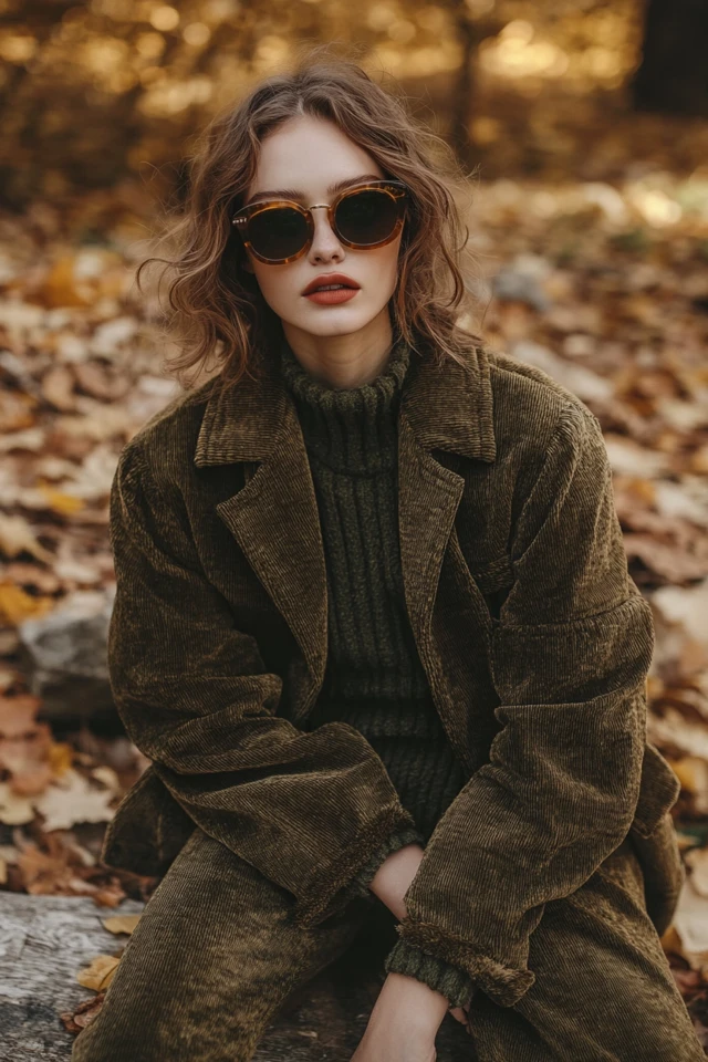 Mixing Corduroy and Wool for Warm Autumn Coats - photo 4