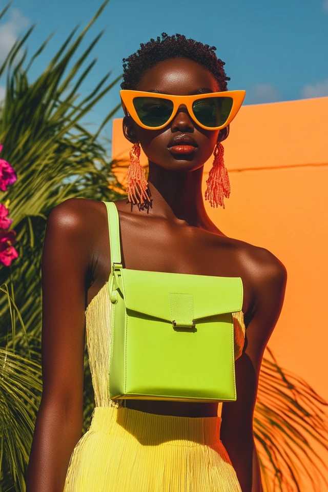 Bold Accessories in Neon Hues for Summer Pops - photo 4
