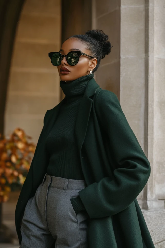 Rich Forest Green Jackets for Fall Elegance - photo 4