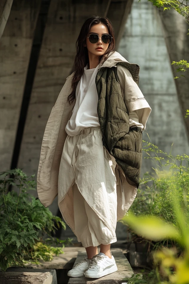 Cream and Olive Pairings for Stylish Outerwear - photo 4