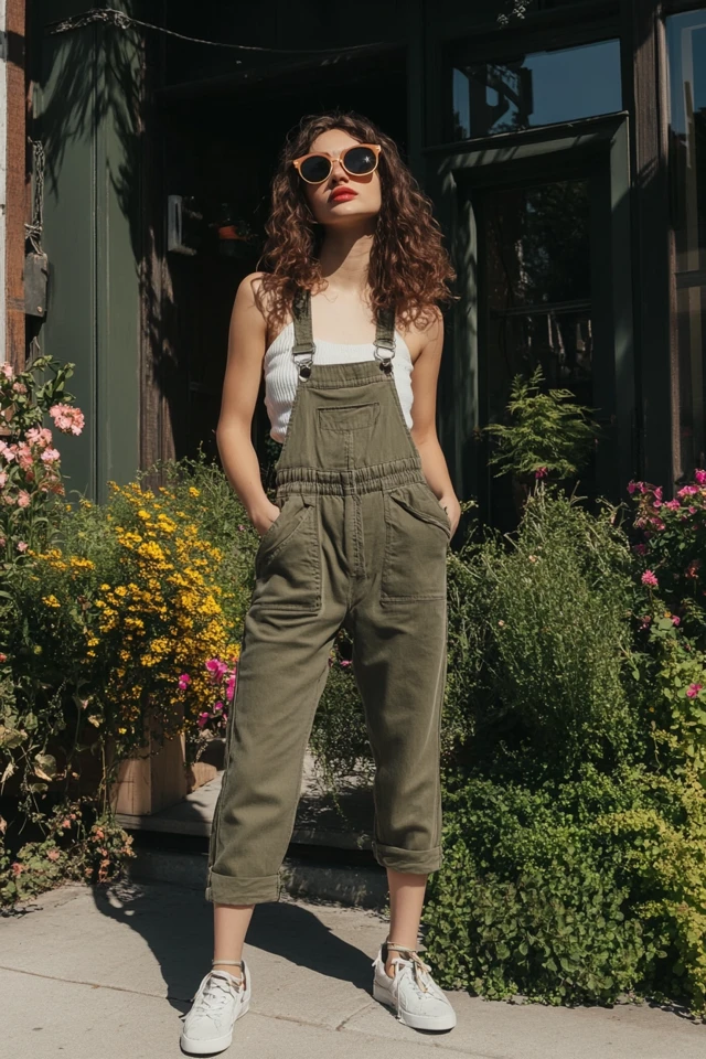 Relaxed Tapered Overalls for Playful Outfits - photo 4
