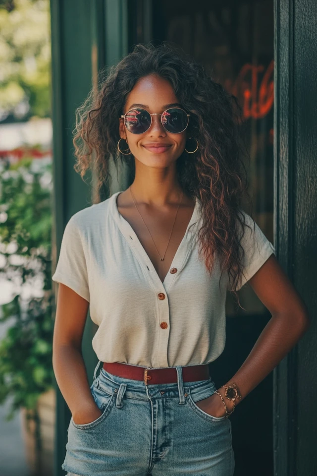 Relaxed Henley Tops for Casual Comfort - photo 4