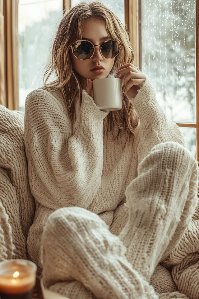 Relaxed Knit Sets for Indoors on Rainy Days - photo 4