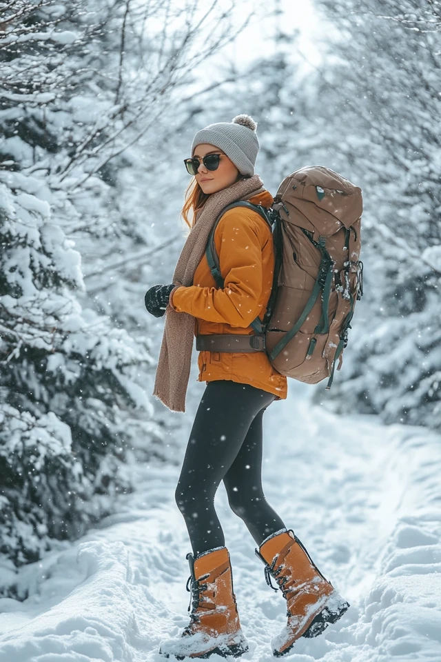 Warm Hiking Boots for Snow-Covered Trails - photo 4