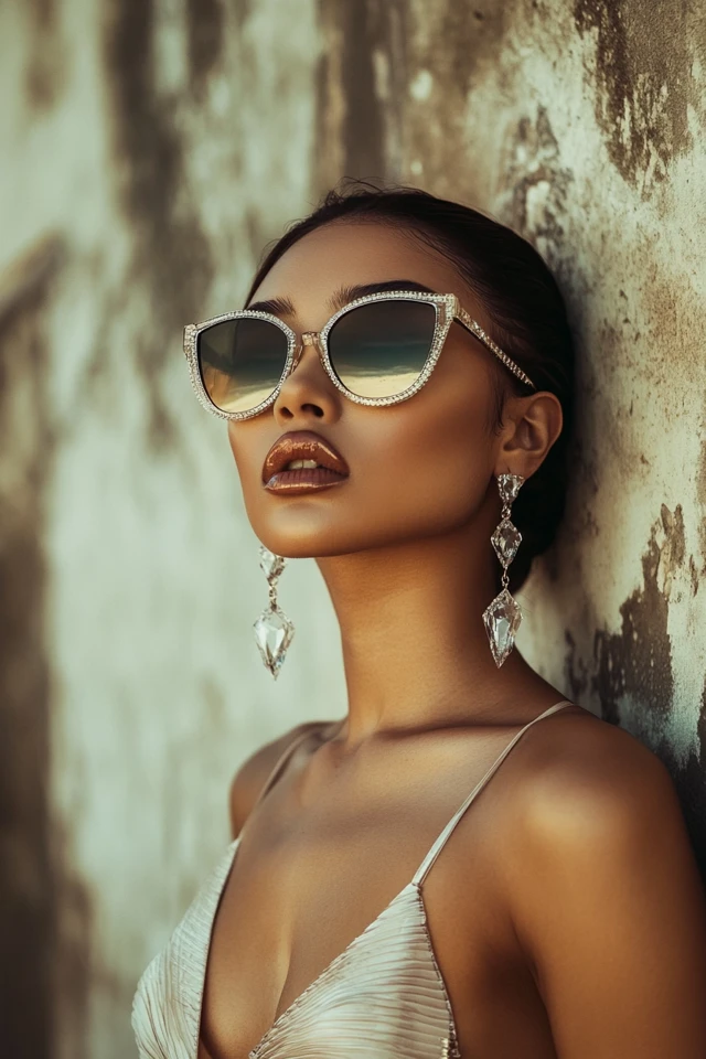 How to Wear Crystal Drop Earrings for Evening Glam - photo 4