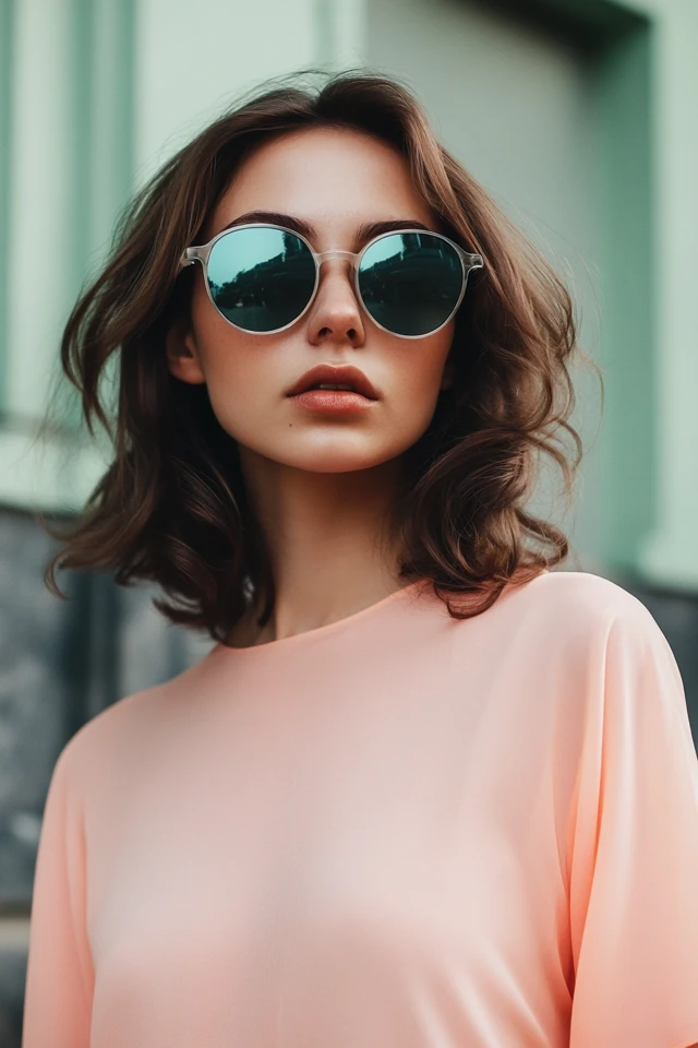 Aqua and Pale Coral Color Palettes for Breezy Tunics - photo 4