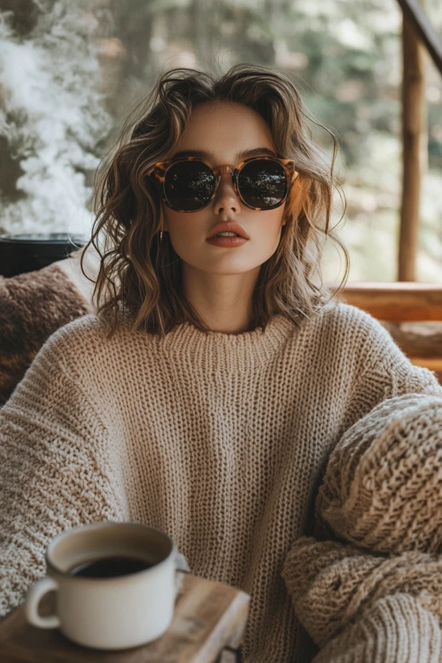 Warm Sweater Dresses for Winter Cabin Trips - photo 4