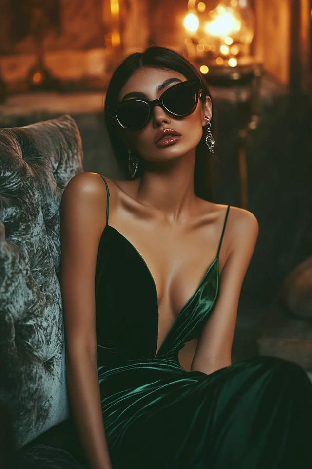 Satin Gowns for Romantic Winter Evenings - photo 4