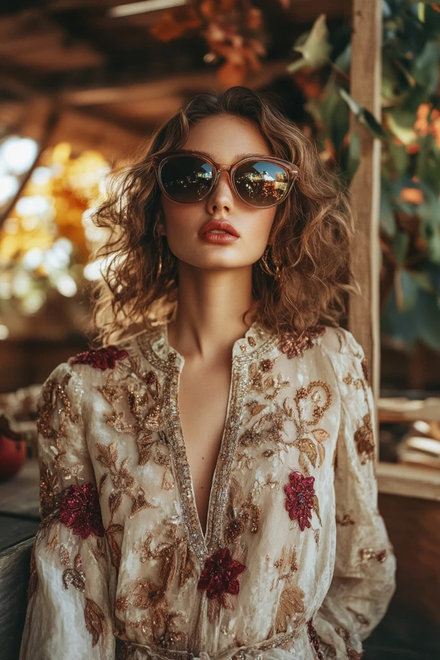 Embellished Blouses for Thanksgiving Celebrations - photo 4