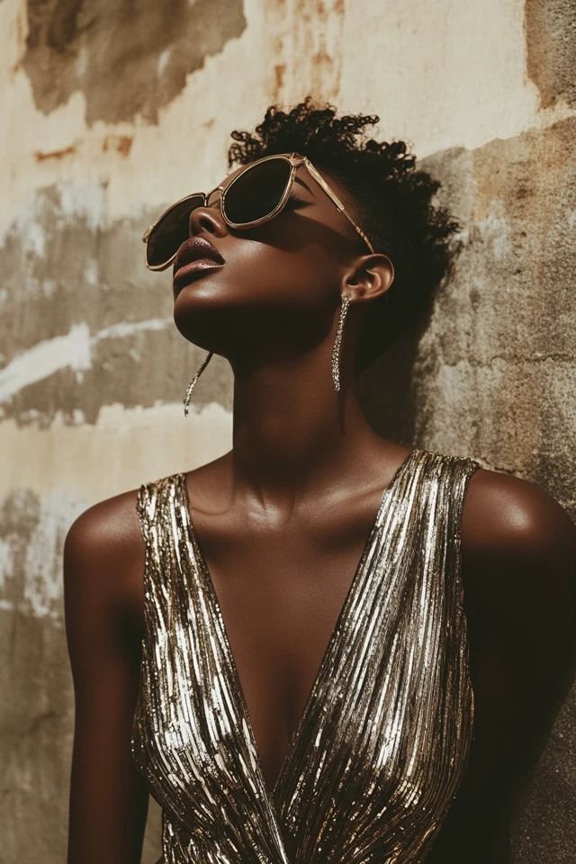 Chic Metallic Dresses for New Year’s Day Brunches: Start the Year in Style - photo 2