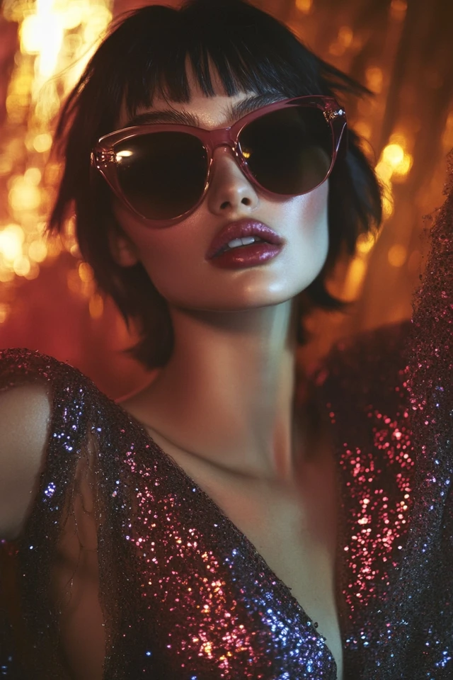 Combining Mesh and Sequins for Bold Evening Gowns - photo 4