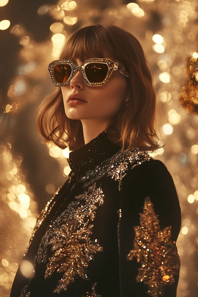 Mixing Metallics and Velvet for Festive Holiday Jackets - photo 4