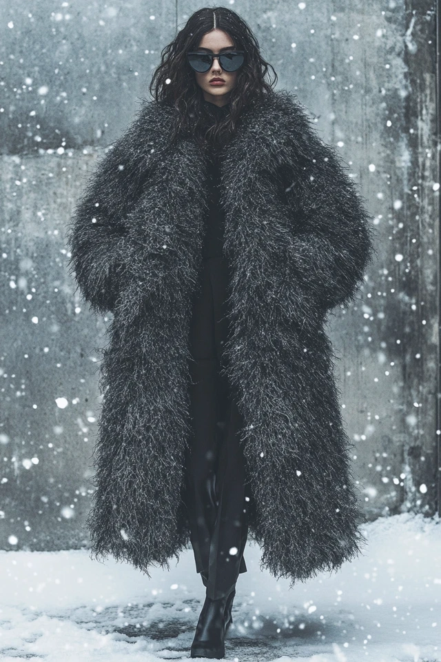 The Best Shaggy Coats for Winter Drama - photo 4