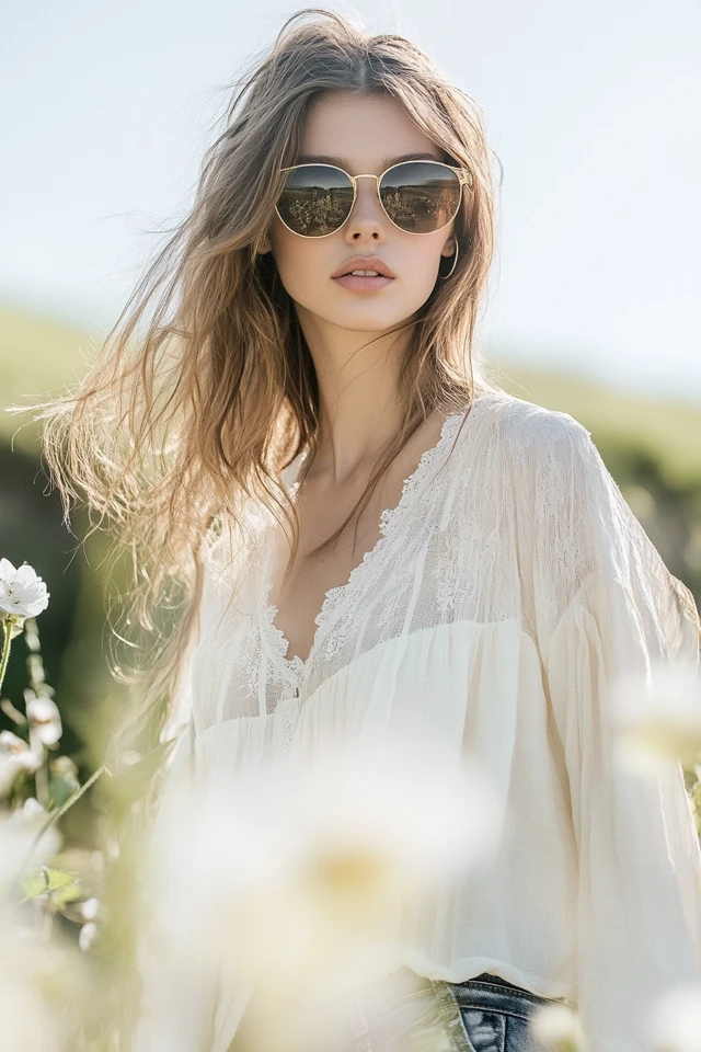 Breezy Peasant Tops for Spring Casual Wear - photo 4