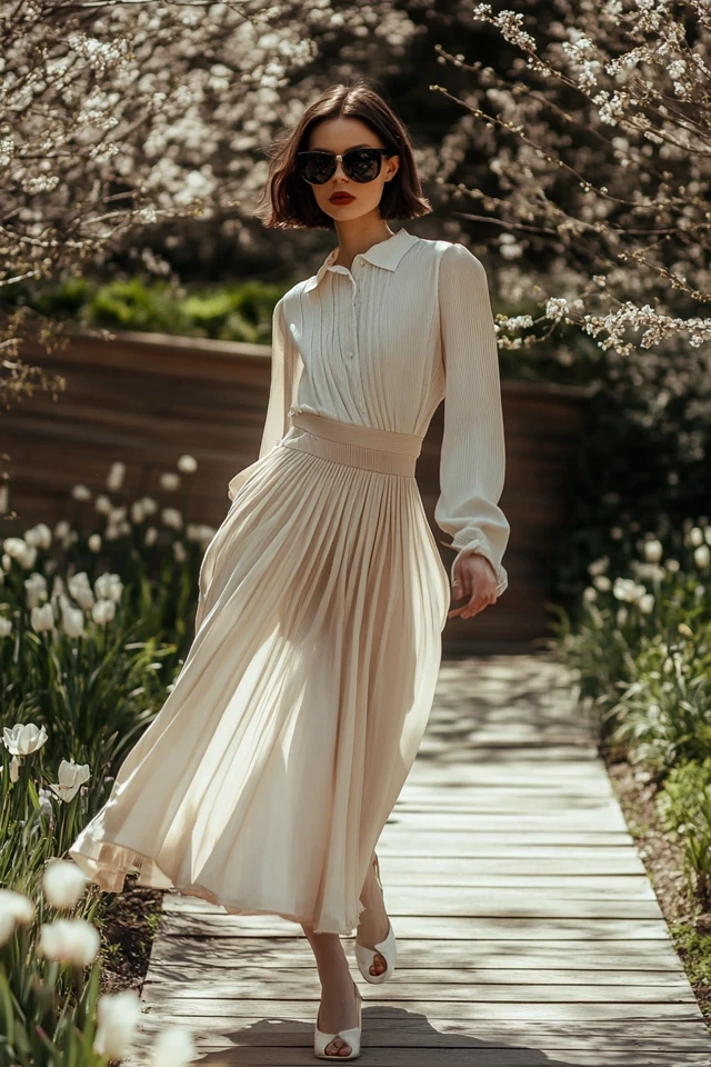 Asymmetrical Skirts in Lightweight Fabrics for Spring Flare - photo 4