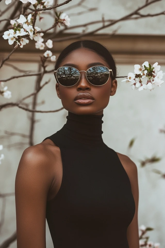 Layered Slip Dresses with Turtlenecks for Spring Chic - photo 4