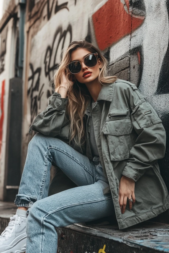 Oversized Utility Jackets for Casual Streetwear - photo 4
