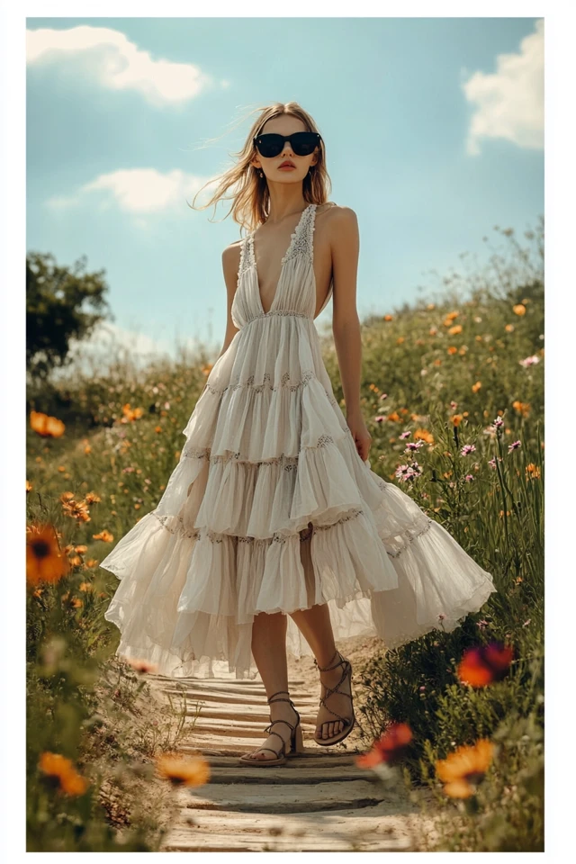 Tiered Dresses for Boho-Chic Summer Vibes - photo 4