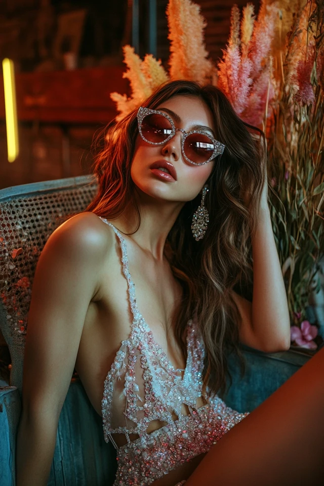 How to Add Rhinestone Accessories for a Glam Look - photo 4